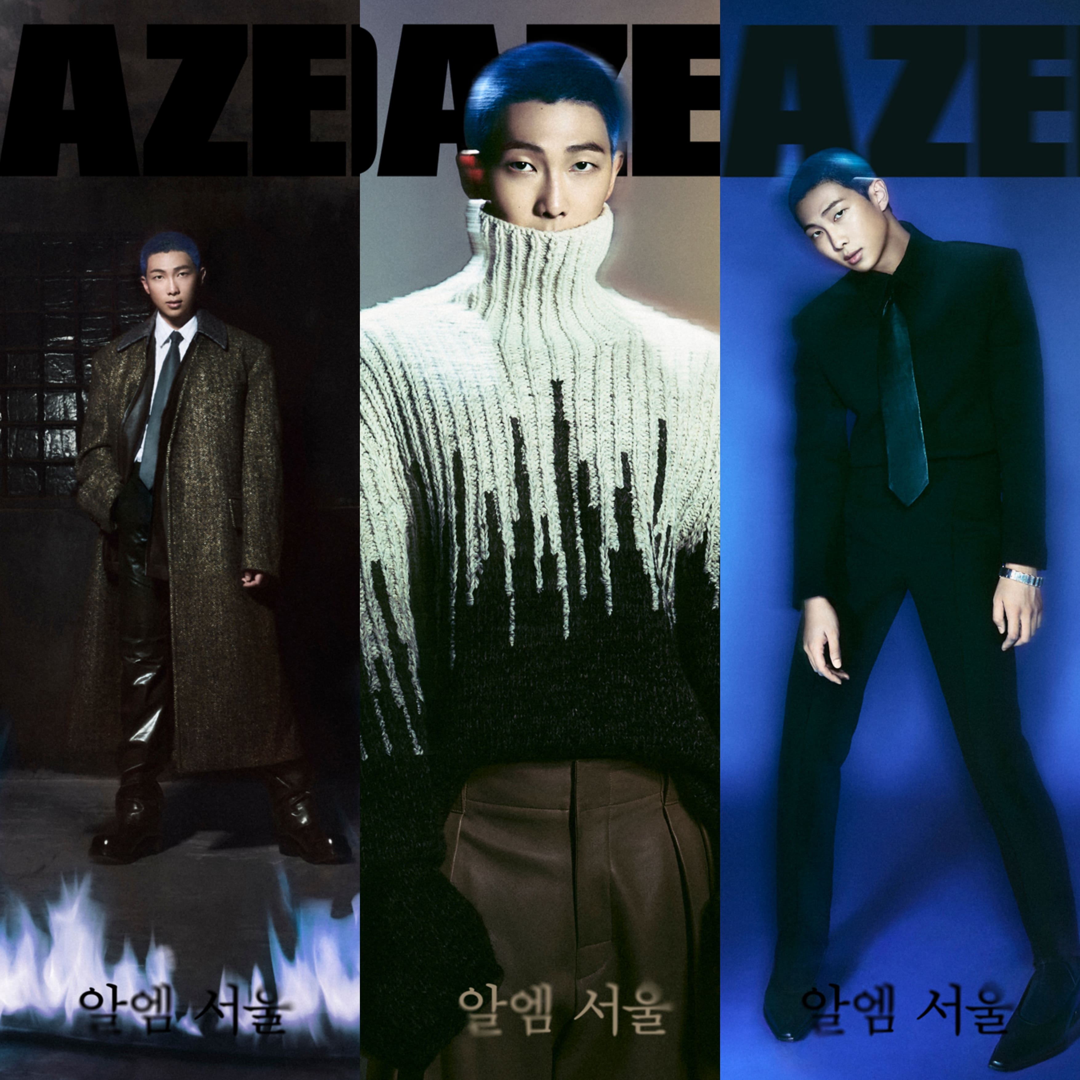 BTS RM - Cover DAZED MAGAZINE 2023 October Issue