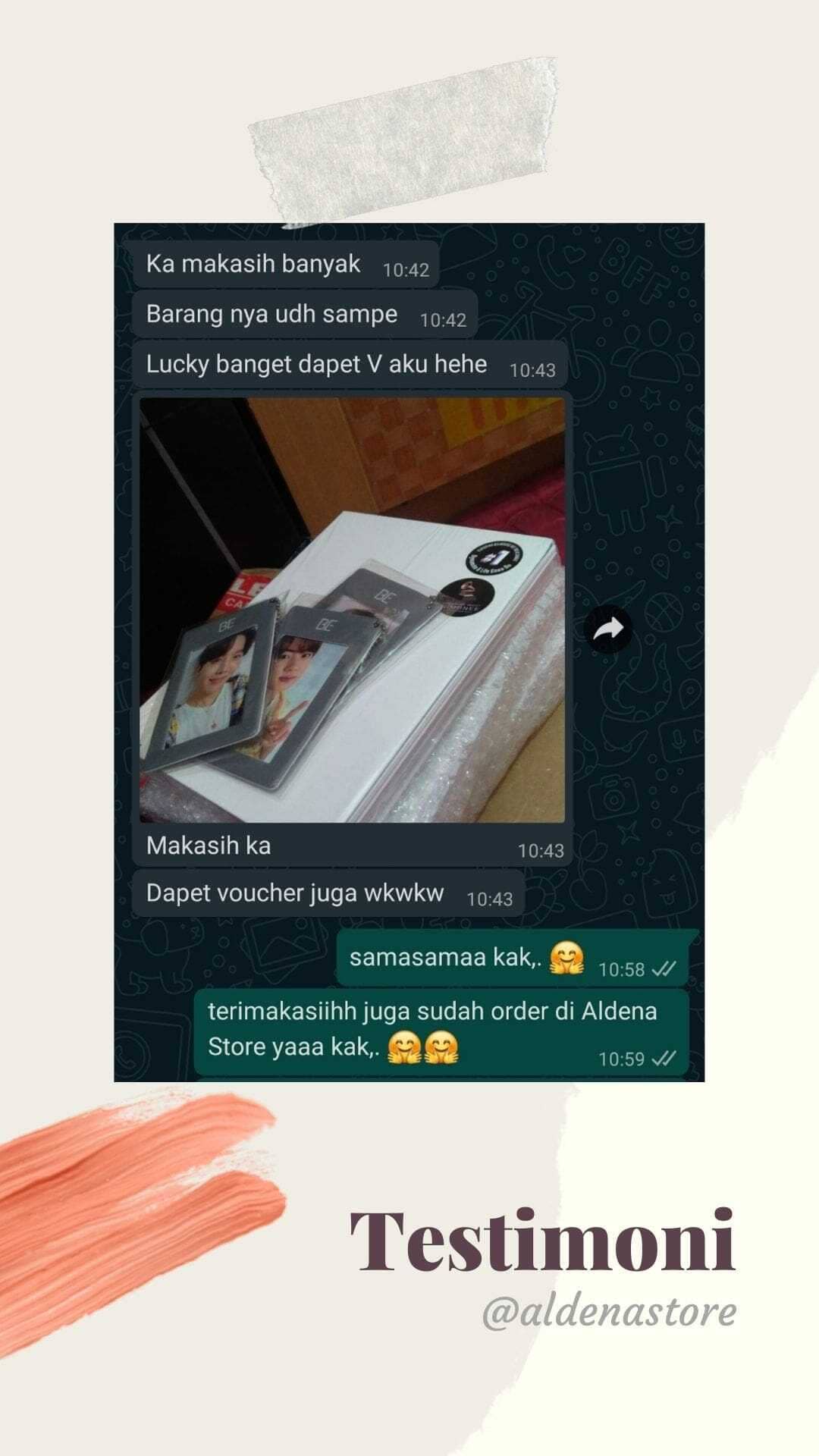 Testimoni Aldena Store