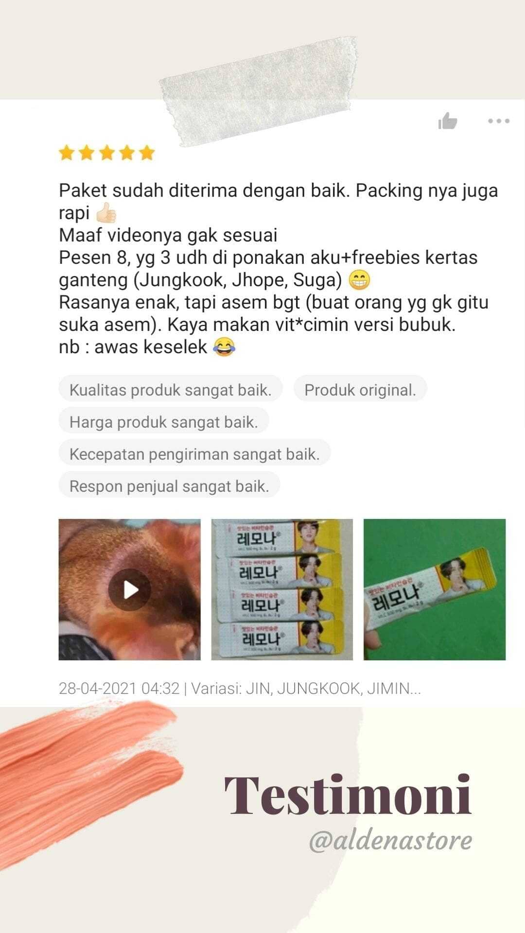 Testimoni Aldena Store