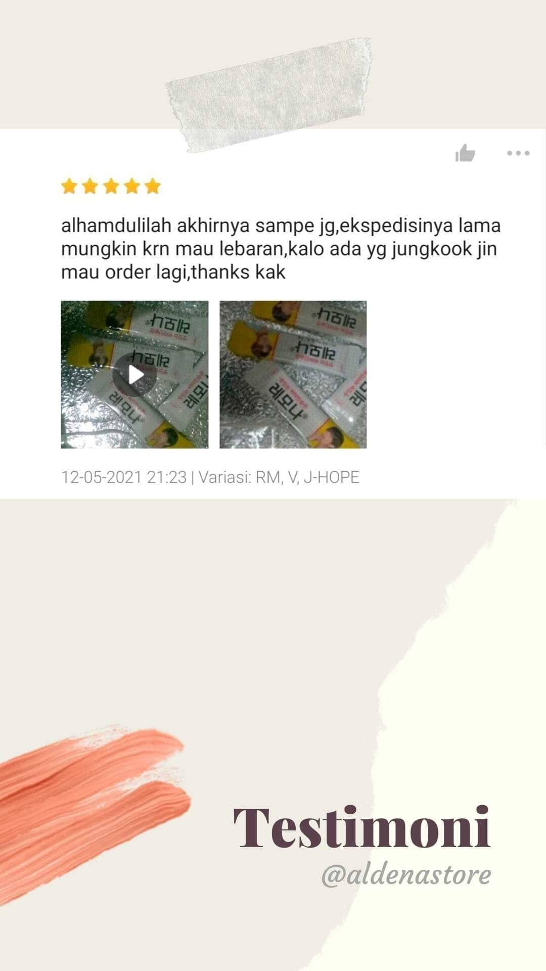Testimoni Aldena Store